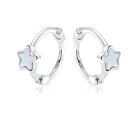 Silver Hoop Earring HO-2618